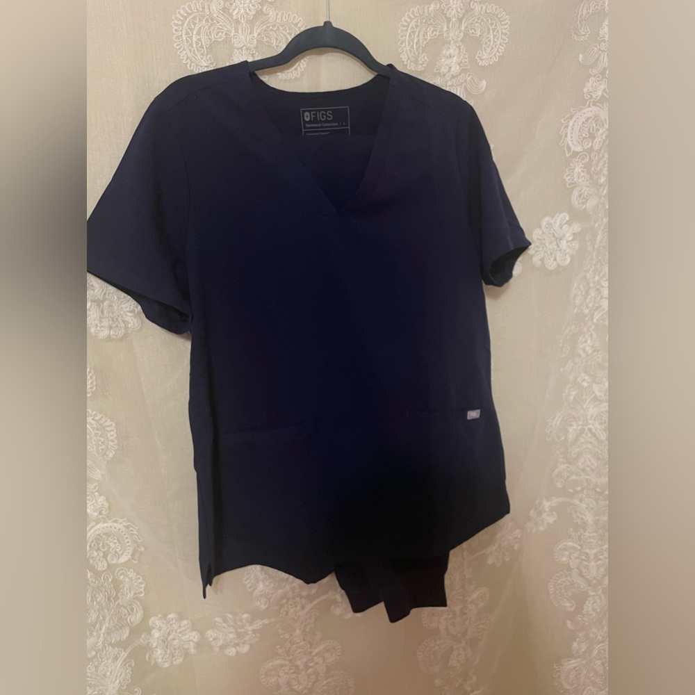 FIGS Navy Blue Jogger Set Size L